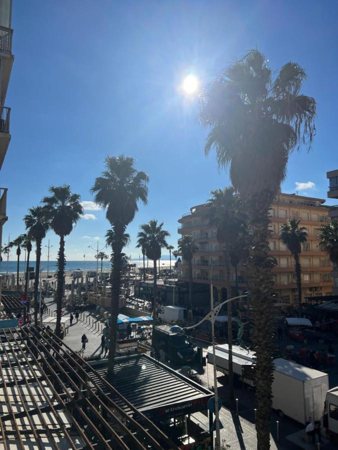 Superbe T2 Vue Mer, Clim, Parking Gratuit Canet-en-Roussillon Exterior foto